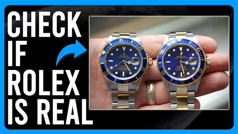 how can you tell if its a real rolex watch|how to identify rolex.